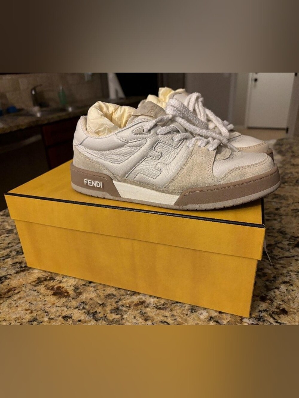 Fendi Match Low Top Women's Sneakers size EU 39 AUTHENTIC